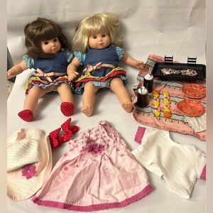 American Girl Doll Bitty Twins | Blond and Brunette Girls